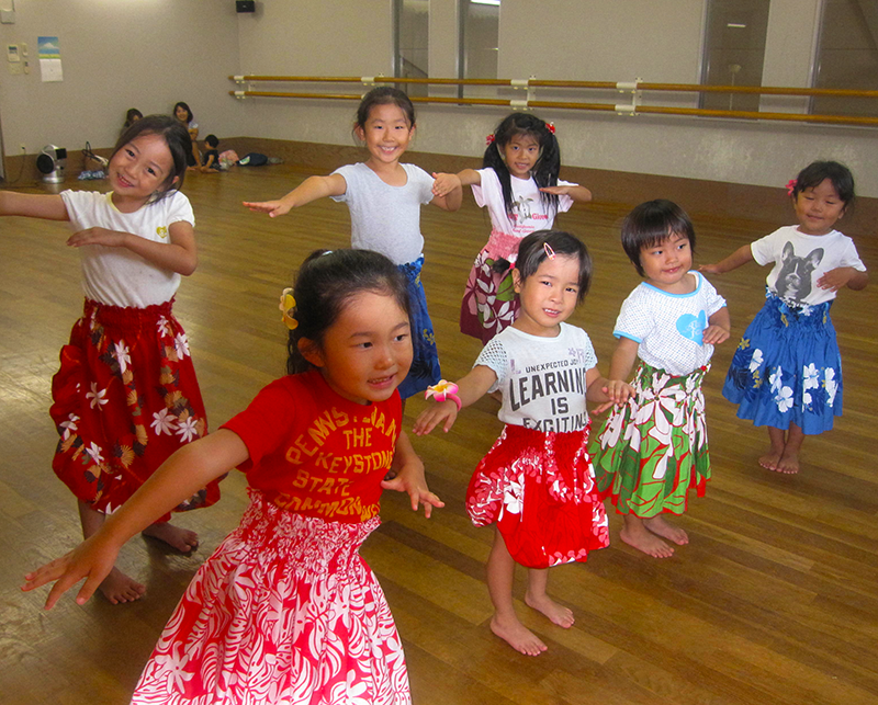 名古屋のフラダンス教室 ナ・プア・ハリア アロハ ケイキ（キッズフラ）